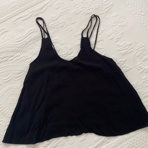 Black Crop Top